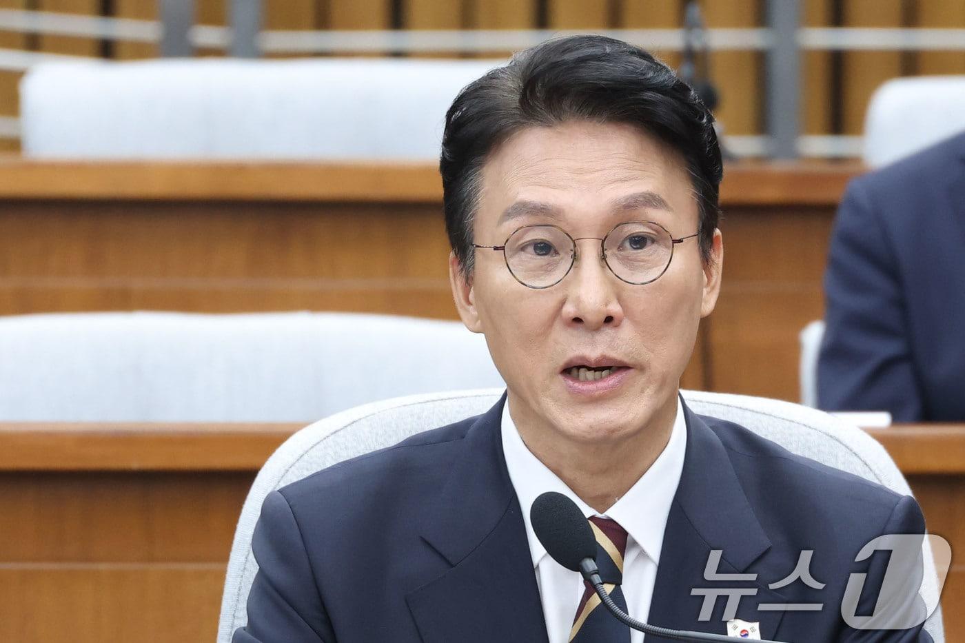 김민석 국무총리 후보자가 25일 오전 서울 여의도 국회에서 열린 인사청문회에 출석해 의원 질의에 답하고 있다. ⓒ News1 이광호 기자