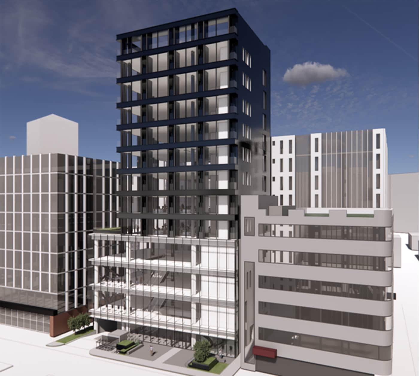 본문 이미지 - 무신사 성수 E4 오피스 조감도