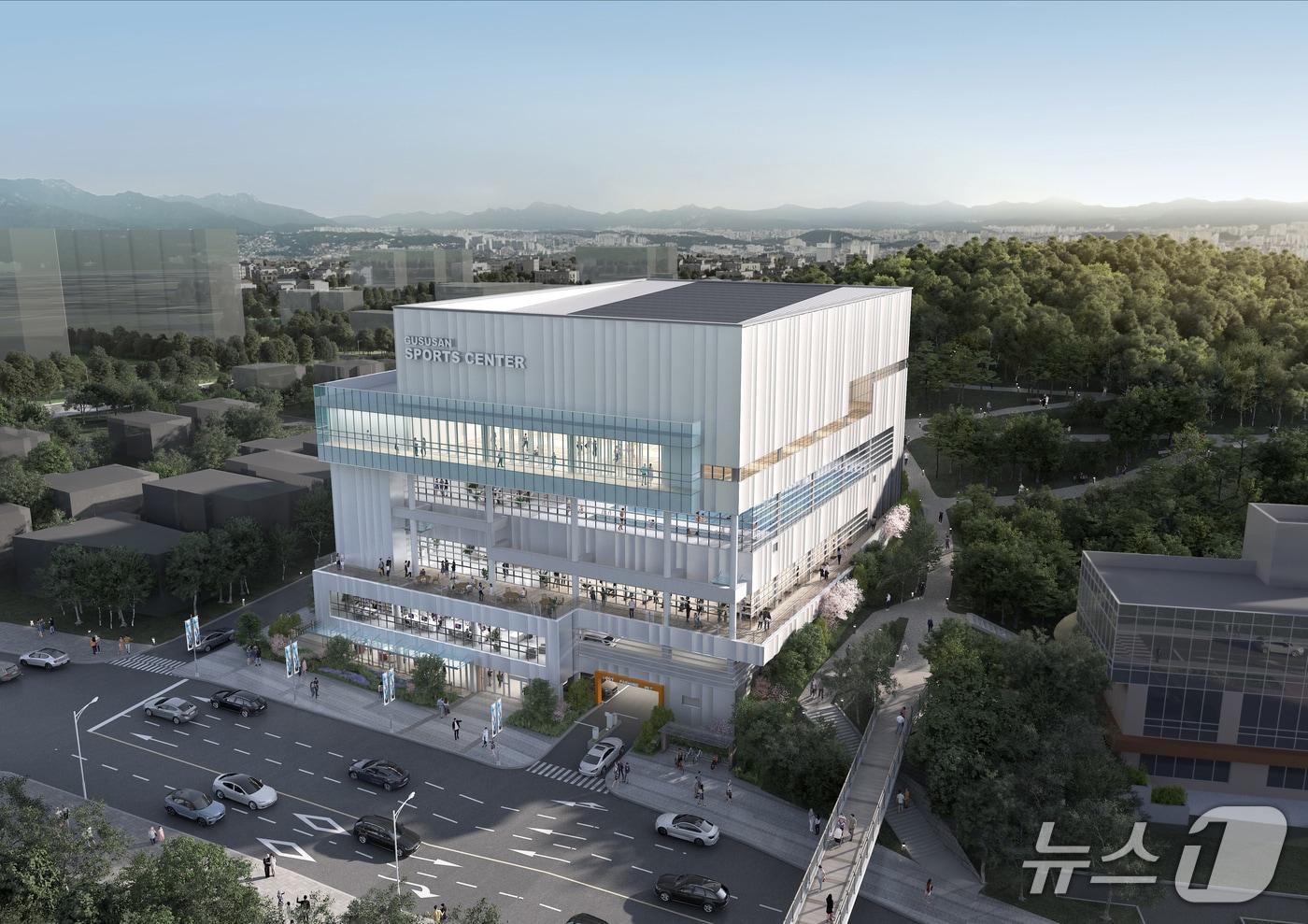 구수산 스포츠센터 조감도(대구 북구 제공.재판매 및 DB 금지)
