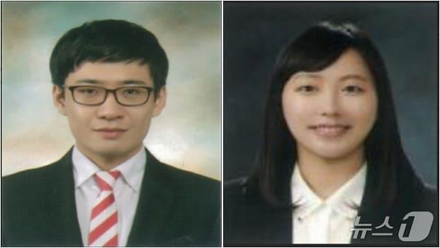 본문 이미지 - 영동군 상수도사업소 홍기문&#40;왼쪽&#41;과 유지연 주무관 &#40;영동군 제공, 재판매 및 DB금지&#41; /뉴스1 