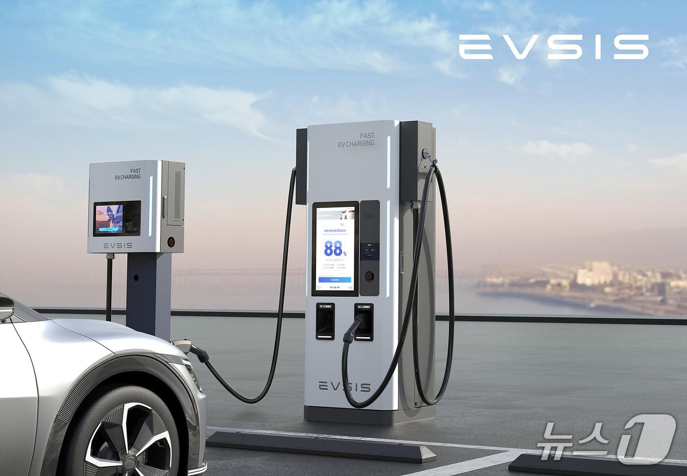 EVSIS 충전기 이미지&#40;롯데이노베이트 제공&#41;