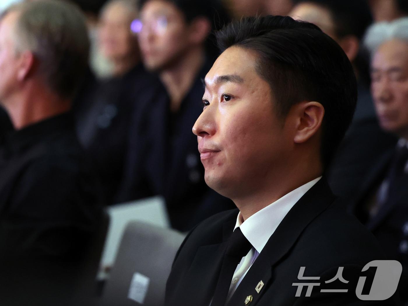 본문 이미지 - 백범 김구 선생의 증손자인 김용만 더불어민주당 의원. 2025.6.26 ⓒ 뉴스1 황기선 기자