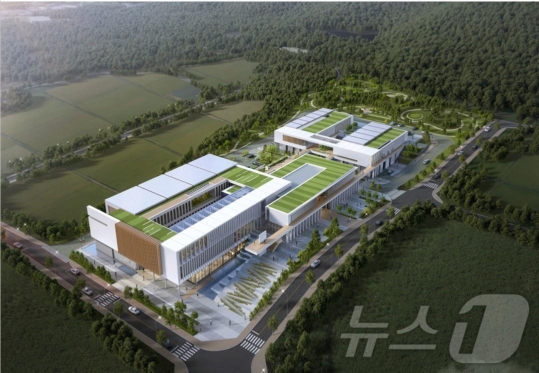 본문 이미지 - 해남군 농식품 기후변화대응센터 조감도 &#40;해남군 제공. 재판매 및 DB금지&#41; /뉴스1 