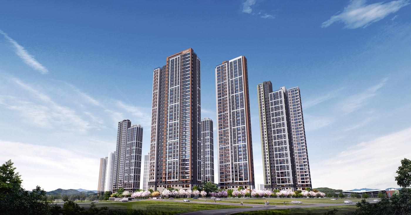 원주역 우미린 더 스텔라 투시도./우미건설 제공