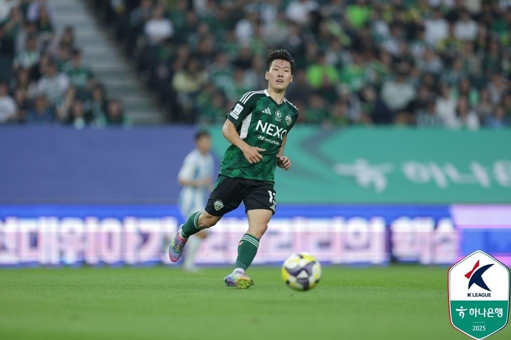본문 이미지 - 전북 현대 강상윤. (한국프로축구연맹 제공)