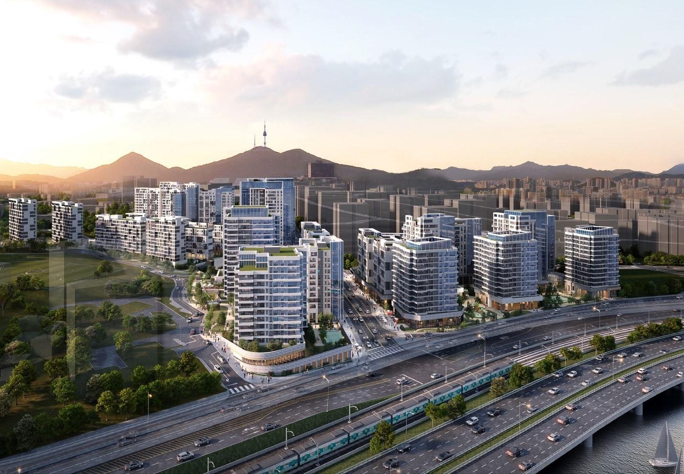 공동주택 부문 우수디자인으로 꼽힌 한남4구역 재개발(서울시 제공).