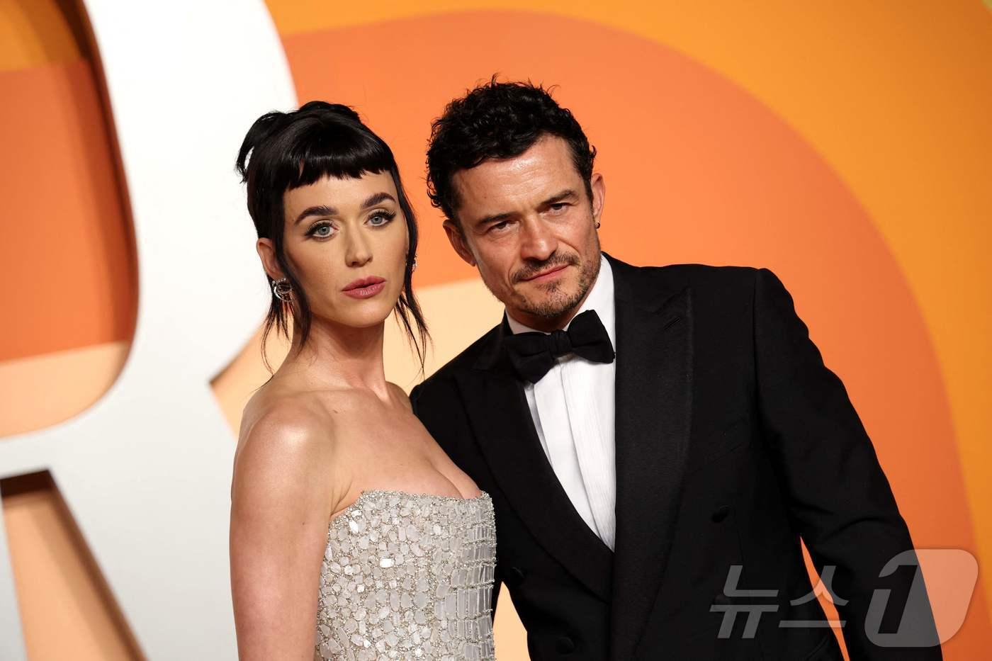 케이티 페리, 올랜도 블룸 ⓒ AFP=뉴스1