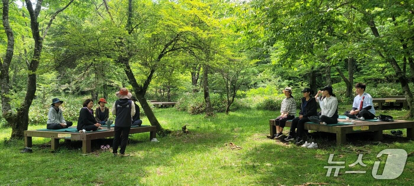  한라산 탐방객(제주도 제공. 재판매 및 DB금지)/뉴스1