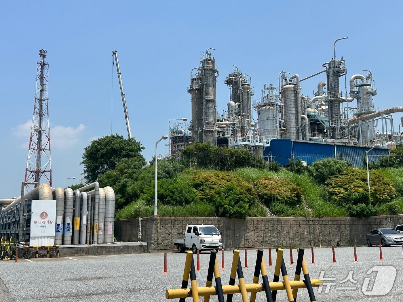 본문 이미지 - 전남 여수 석유화학 단지 