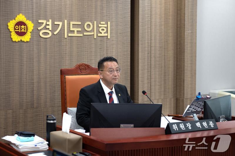 본문 이미지 - 백현종 경기도의회 국민의힘 신임 대표의원.&#40;도의회 제공. 재판매 및 DB금지&#41;/뉴스1