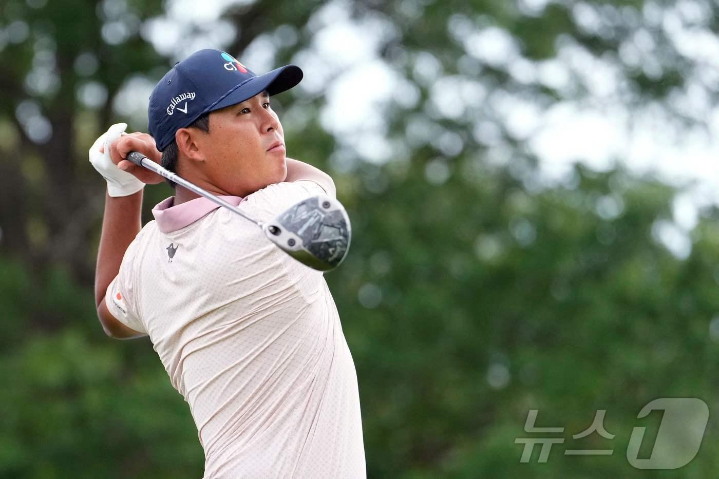 미국프로골프&#40;PGA&#41; 투어의 김시우. ⓒ AFP=뉴스1