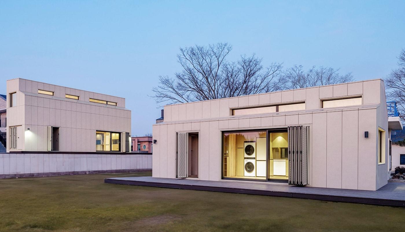 전라북도 김제시에 설치된 'LG 스마트코티지'(LG전자 제공). ⓒ 뉴스1