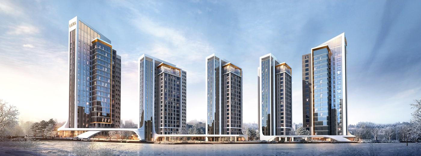 가락1차현대아파트 주택재건축정비사업 투시도.(롯데건설 제공)