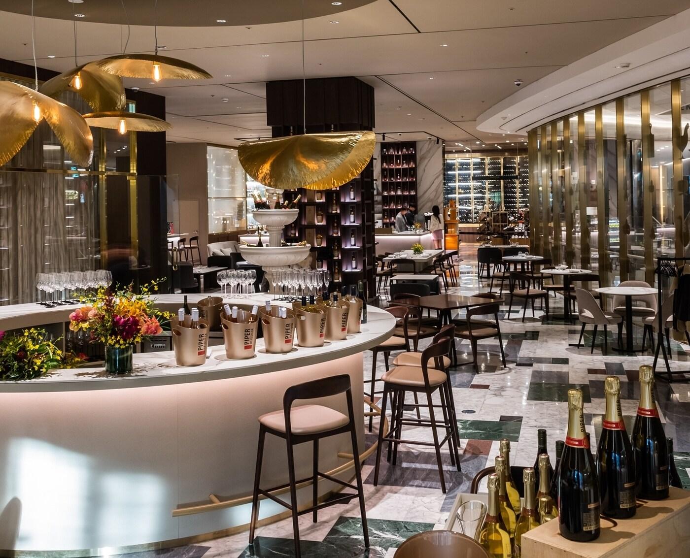 본문 이미지 - 와인 파인 다이닝 '더 페어링' 내부(롯데백화점 제공)