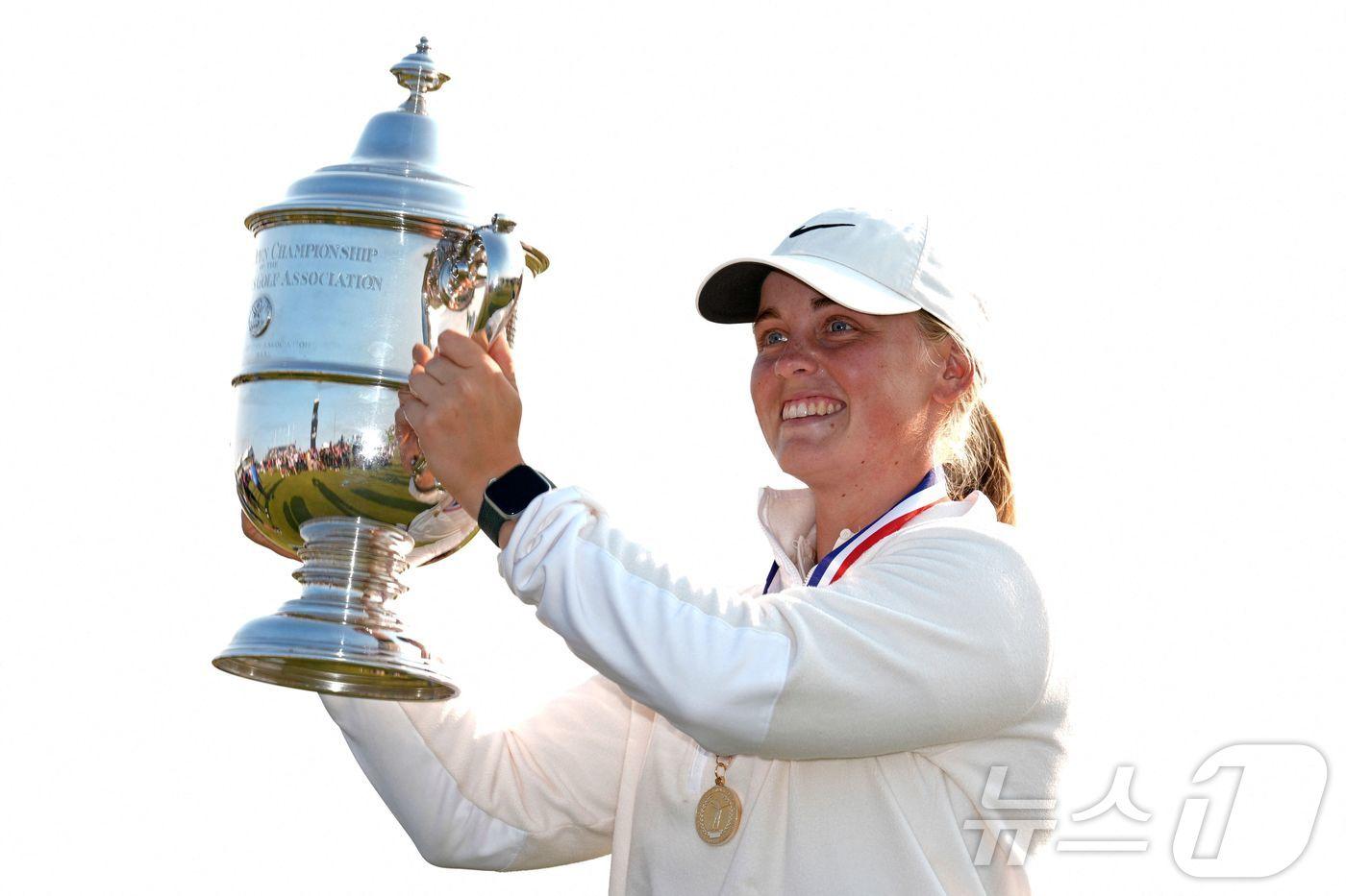 마야 스타르크가 제80회 US 여자오픈 우승을 차지했다. ⓒ AFP=뉴스1