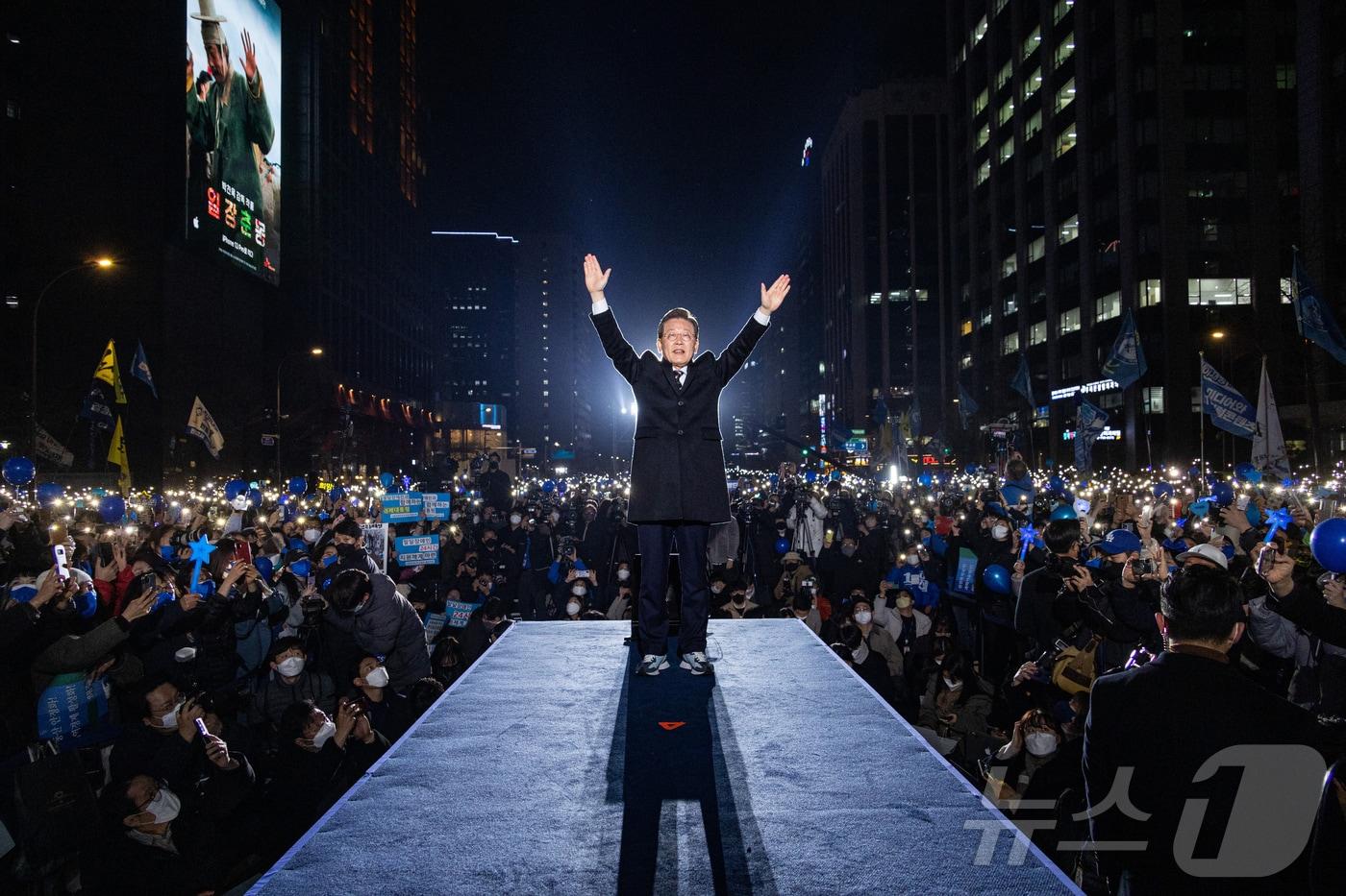 이재명 더불어민주당 대통령 후보. 2025.6.3/뉴스1