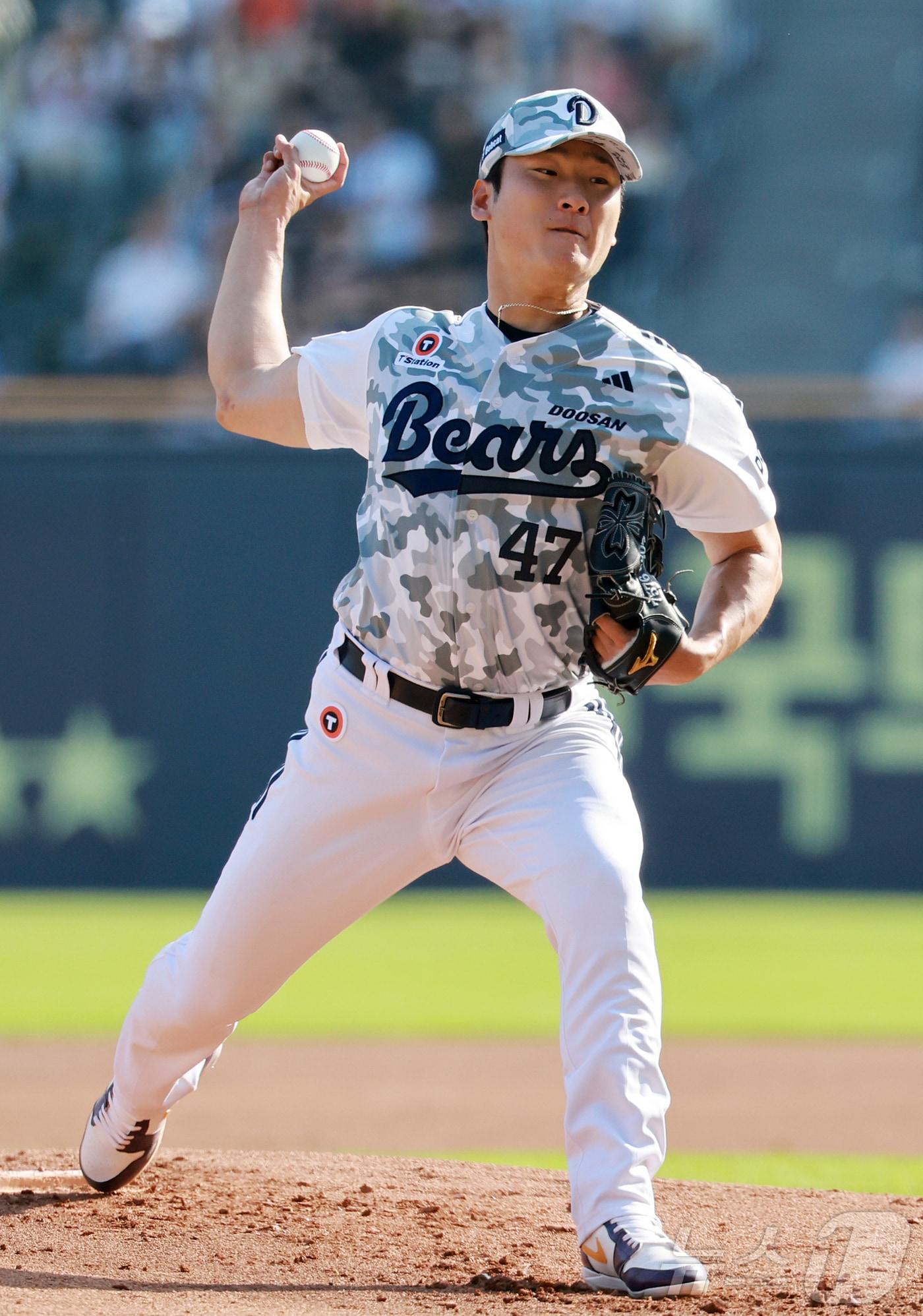 본문 이미지 - 두산 베어스 투수 곽빈. 2025.6.3/뉴스1 ⓒ News1 김진환 기자