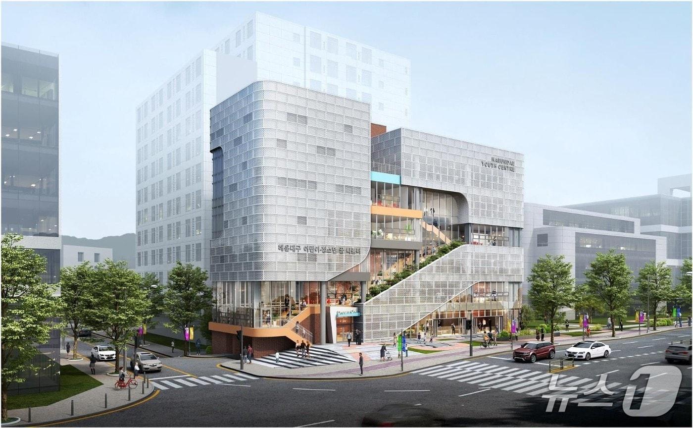 부산 해운대구에 조성되는 '꿈 나눔터' 조감도.(부산시청 제공. 재판매 및 DB 금지)