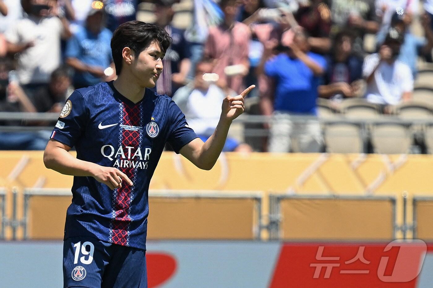 파리 생제르맹&#40;PSG&#41; 이강인.  ⓒ AFP=뉴스1