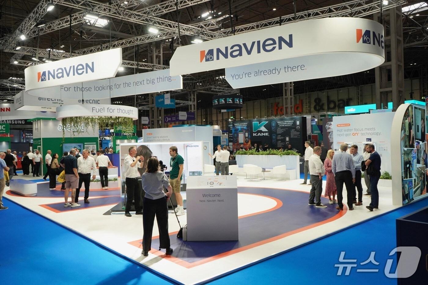 '인스톨러 쇼 2025' 박람회장 내 경동나비엔 부스 (경동나비엔 제공)