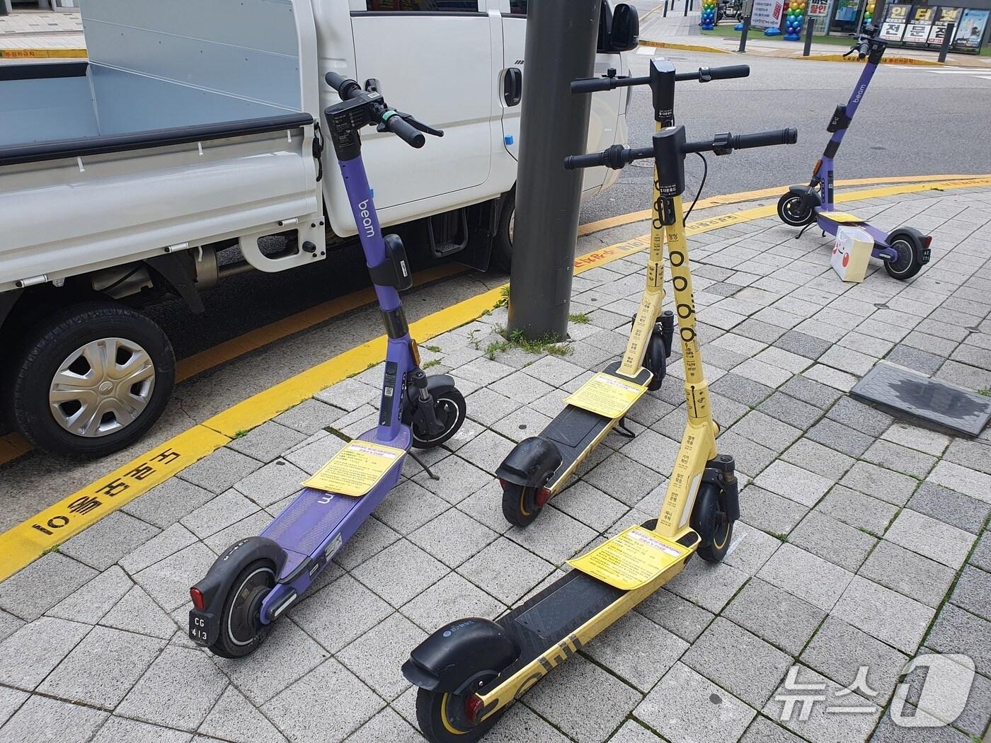 본문 이미지 -  전동킥보드&#40;경기 하남시 제공. 재판매 및 DB 금지&#41;/뉴스1