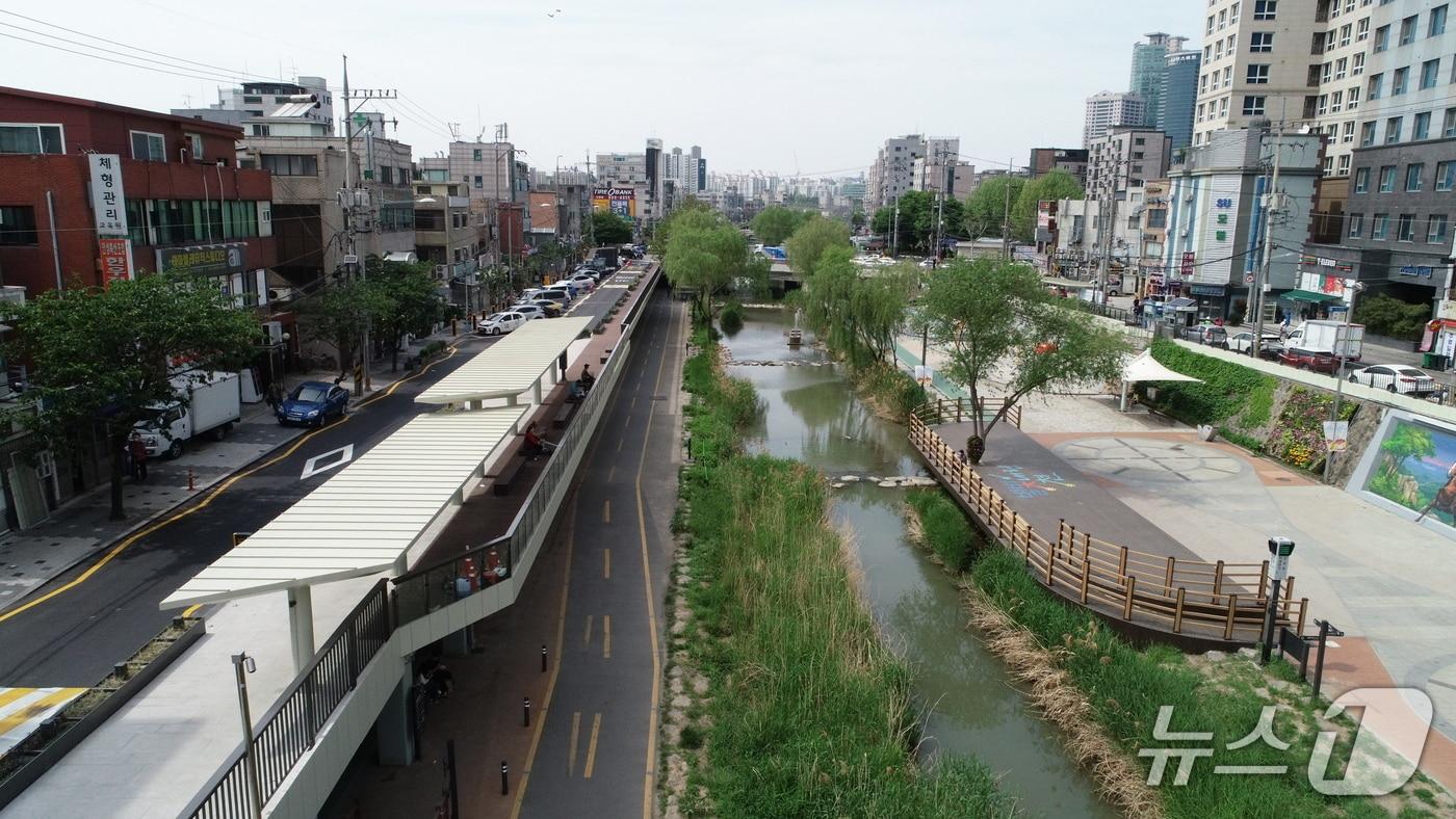 별빛내린천 전경.