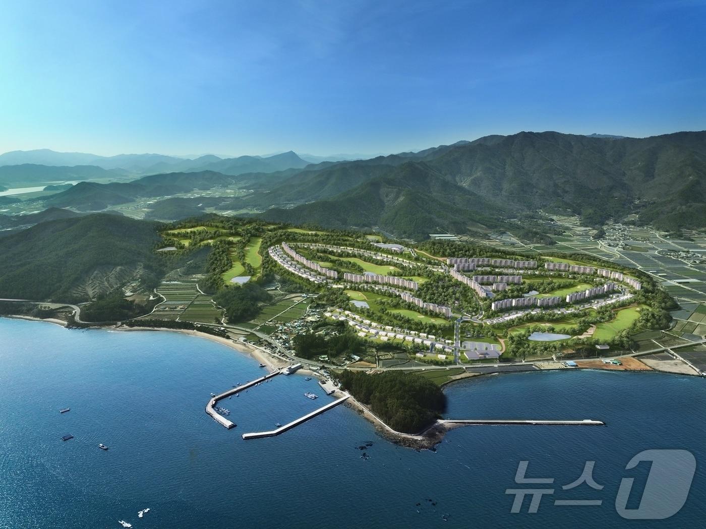 본문 이미지 - 보성 라온프라이빗 주거복합타운 조감도(보성군 제공. 재판매 및 DB 금지)