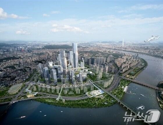본문 이미지 -  용산 국제업무지구 자료사진  