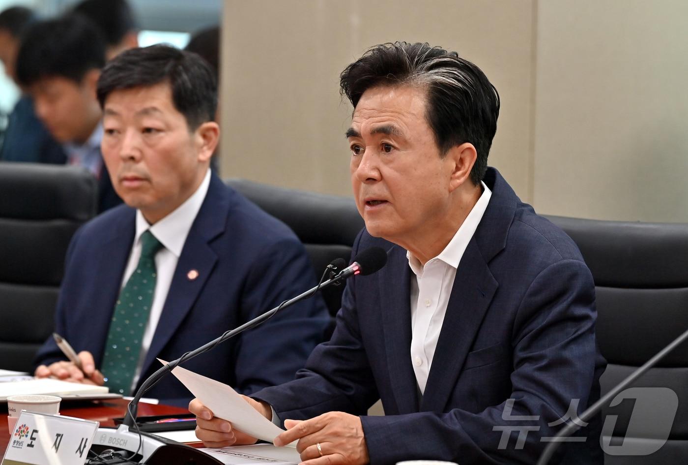 김태흠 충남지사.&#40;충남도 제공. 재판매 및 DB금지&#41;/뉴스1