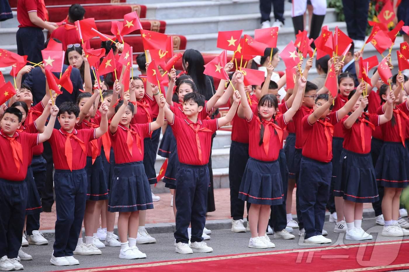 베트남 어린이들의 모습. ⓒ AFP=뉴스1 ⓒ News1 김예슬 기자