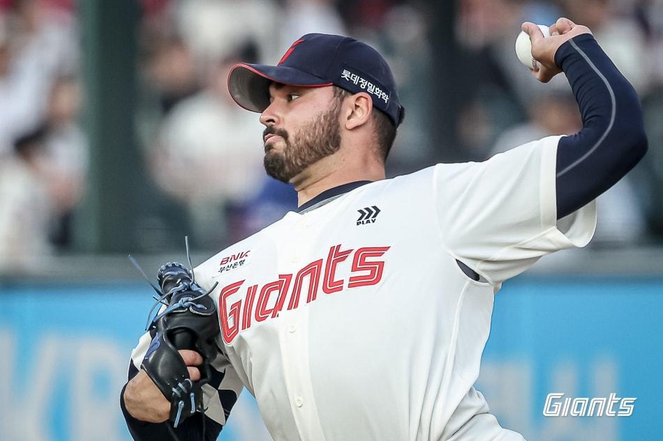 본문 이미지 - 롯데 외국인 투수 감보아.(롯데 자이언츠 제공)