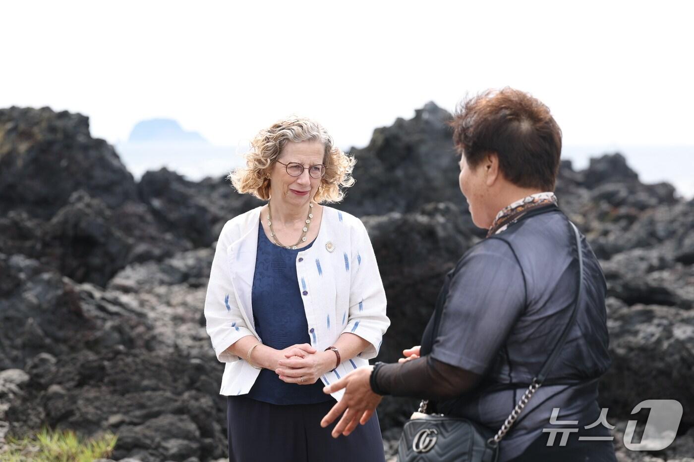 유엔환경계획(UNEP) 잉거 안데르센 사무총장(제주도 제공. 재판매 및 DB금지)