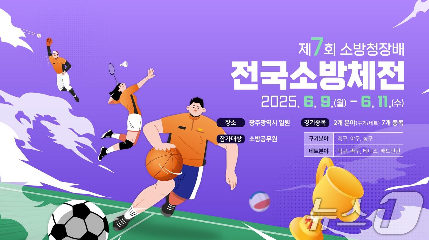 제7회 소방청장배 전국소방체전.(광주시 제공. 재판매 및 DB 금지) 