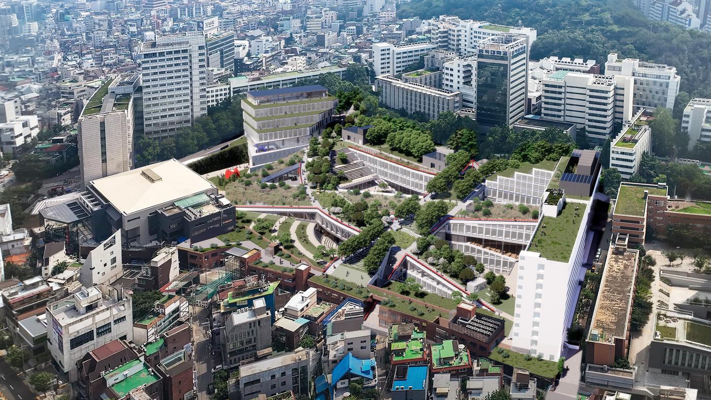 홍익대 혁신성장시설 조감도(서울시 제공).