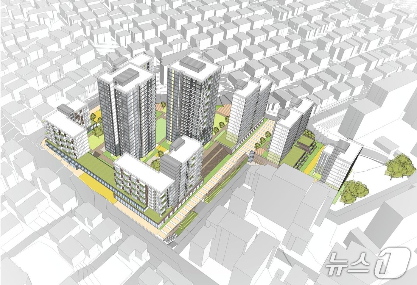 목2동 232번지 일대 조감도 (서울시 제공)