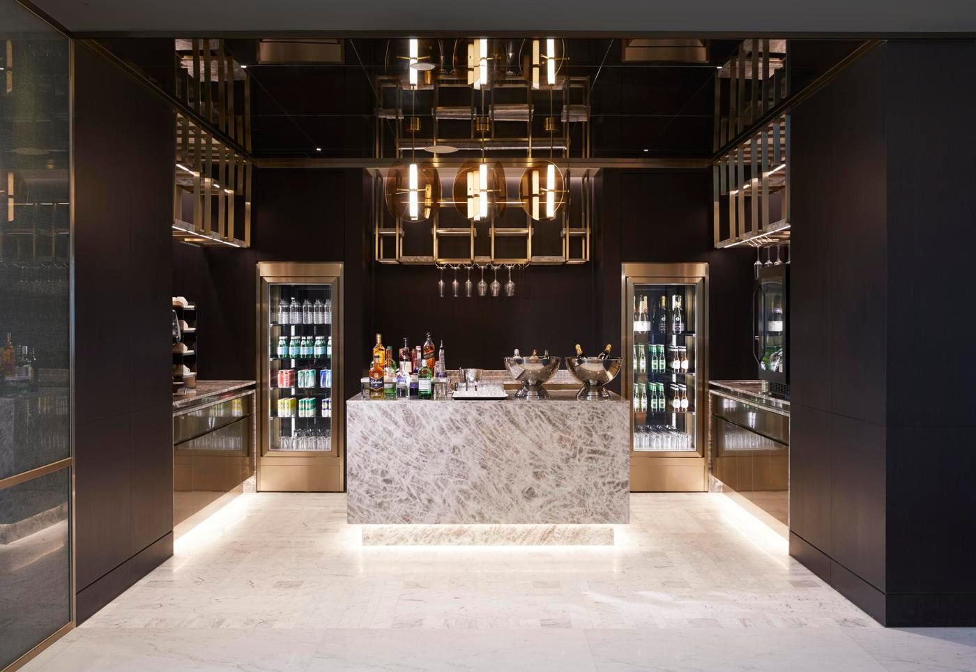 파르나스호텔 클럽 라운지가 커뮤니티에 적용된 예시 이미지(GS건설 제공).