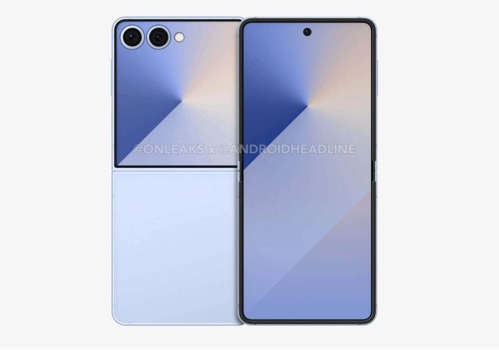 본문 이미지 - 갤럭시Z플립7 유출 렌더링 &#40;온리크스·안드로이드 헤드라인 출처&#41;/뉴스1