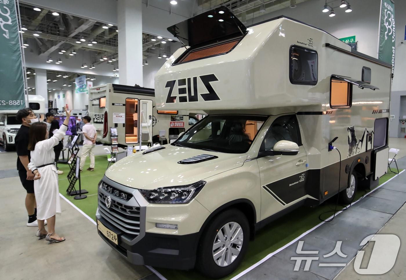 캠핑카. &#40;사진은 기사 내용과 무관함&#41; / 뉴스1 ⓒ News1 윤일지 기자