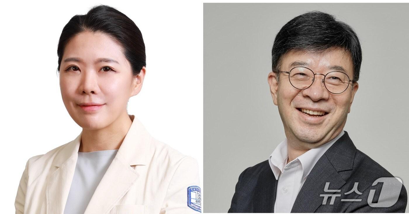 신현영 서울성모병원 가정의학과 교수(왼쪽), 박병태 가톨릭의대 보건의료경영대학원 교수(서울성모병원 제공)