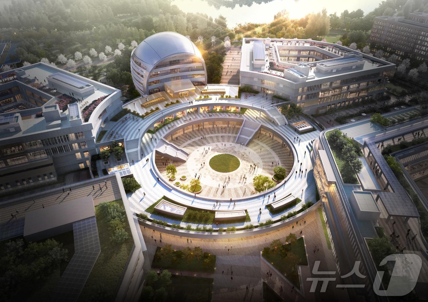 한국에너지공과대학교 허브광장 조감도.&#40;켄텍 제공, 재배포 및 DB 금지&#41;2025.6.5/뉴스1