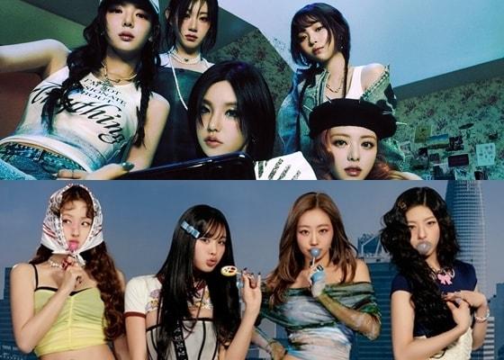 본문 이미지 - 그룹 있지(위쪽), 키스오브라이프 /사진제공=JYP엔터테인먼트, S2엔터테인먼트