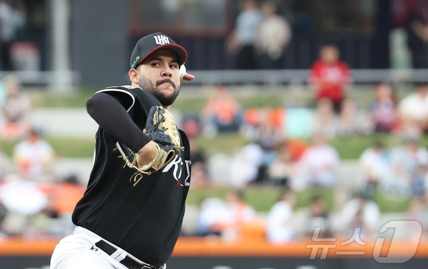 KT 위즈 엔마누엘 데 헤이수스. /뉴스1 DB ⓒ News1 김기남 기자