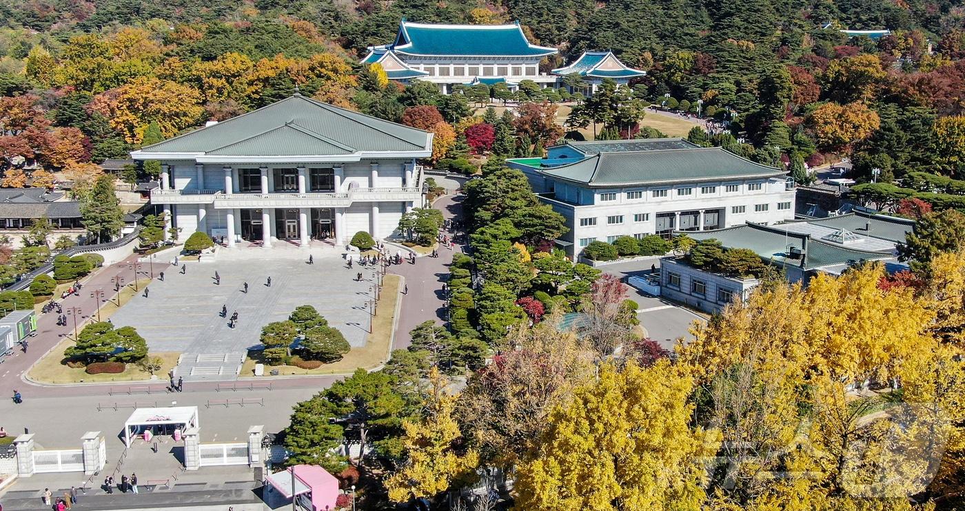 서울 종로구 청와대 본관 및 영빈관, 경호실 건물. &#40;뉴스1 DB&#41; 2025.6.5/뉴스1 ⓒ News1 김진환 기자