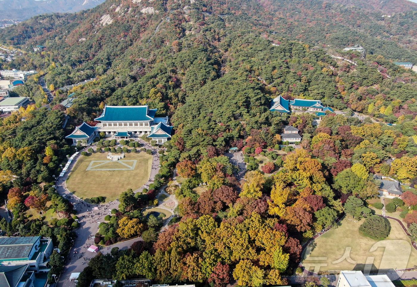 본문 이미지 - 지난 2022년 11월 4일 서울 종로구 청와대 전경. (뉴스1 DB) 2025.6.5 ⓒ 뉴스1 김진환 기자
