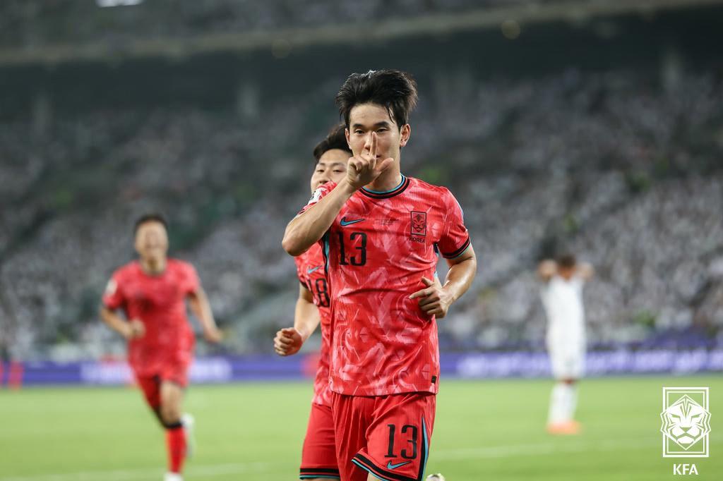 본문 이미지 - 대한민국 축구 국가대표팀 김진규. &#40;대한축구협회 제공, 재판매 및 DB금지&#41; /뉴스1