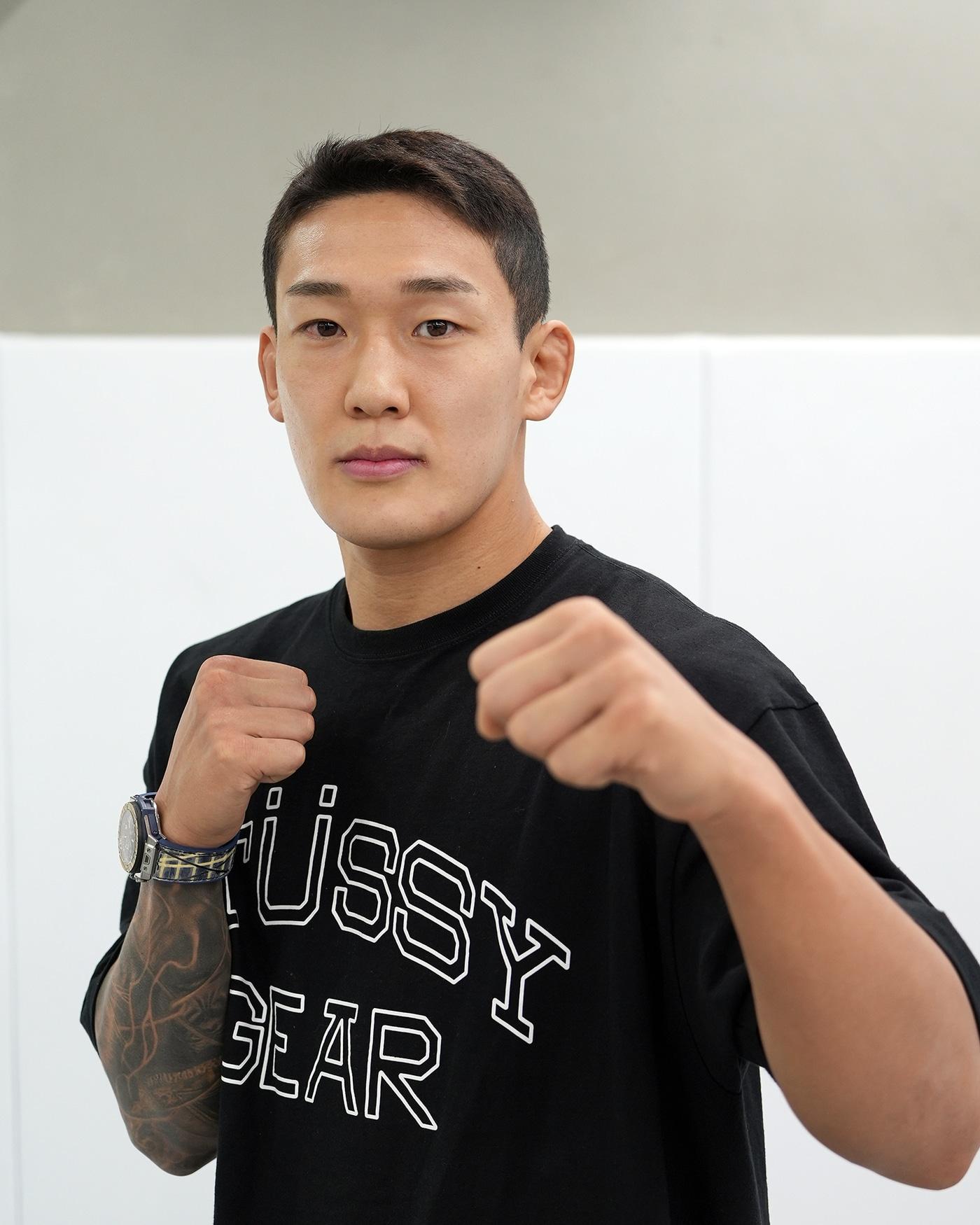 본문 이미지 - UFC 데뷔전에 나서는 유주상.&#40;UFC 제공&#41;