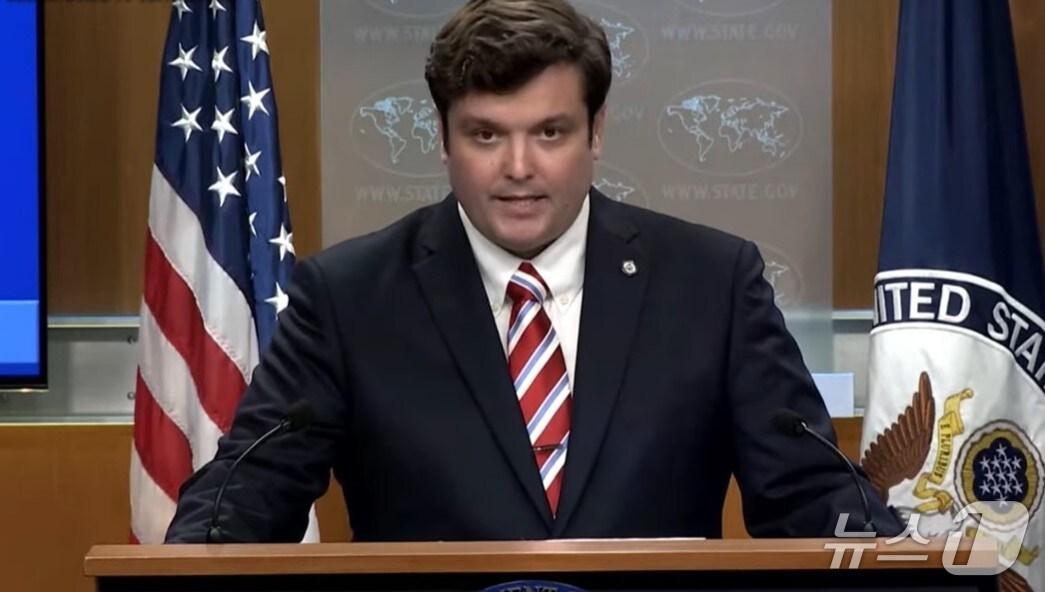 본문 이미지 - 토미 피갓 미 국무부 수석 부대변인 <자료사진>