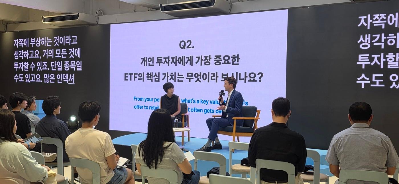 토스증권 투자 행사에 연사로 참여한 윌 린드 그래닛셰어스 최고경영자&#40;CEO&#41; ⓒ News1 박승희 기자