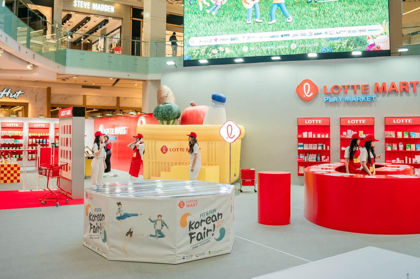 '롯데마트 플레이 마켓' 팝업스토어 전경. (롯데마트 제공).