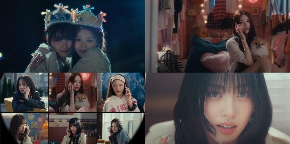 본문 이미지 - 이즈나('삡' 뮤직비디오 티저 갈무리)